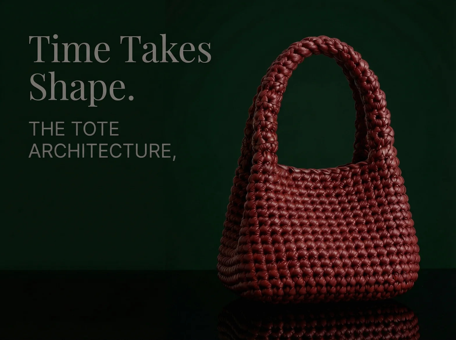 一個週末的歸位 · 緋石紅手提包套裝 | The Weekend Return · Crimson Stone Tote Kit