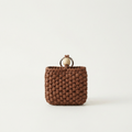 Hero shot of the square earphone pouch