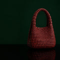 一個週末的歸位 · 緋石紅手提包圖解 | Crimson Stone Tote Pattern