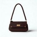 楓橋 · 一個週末的歸位 · 沉木褐腋下三角法棍包｜Sunken Wood Underarm Baguette Bag
