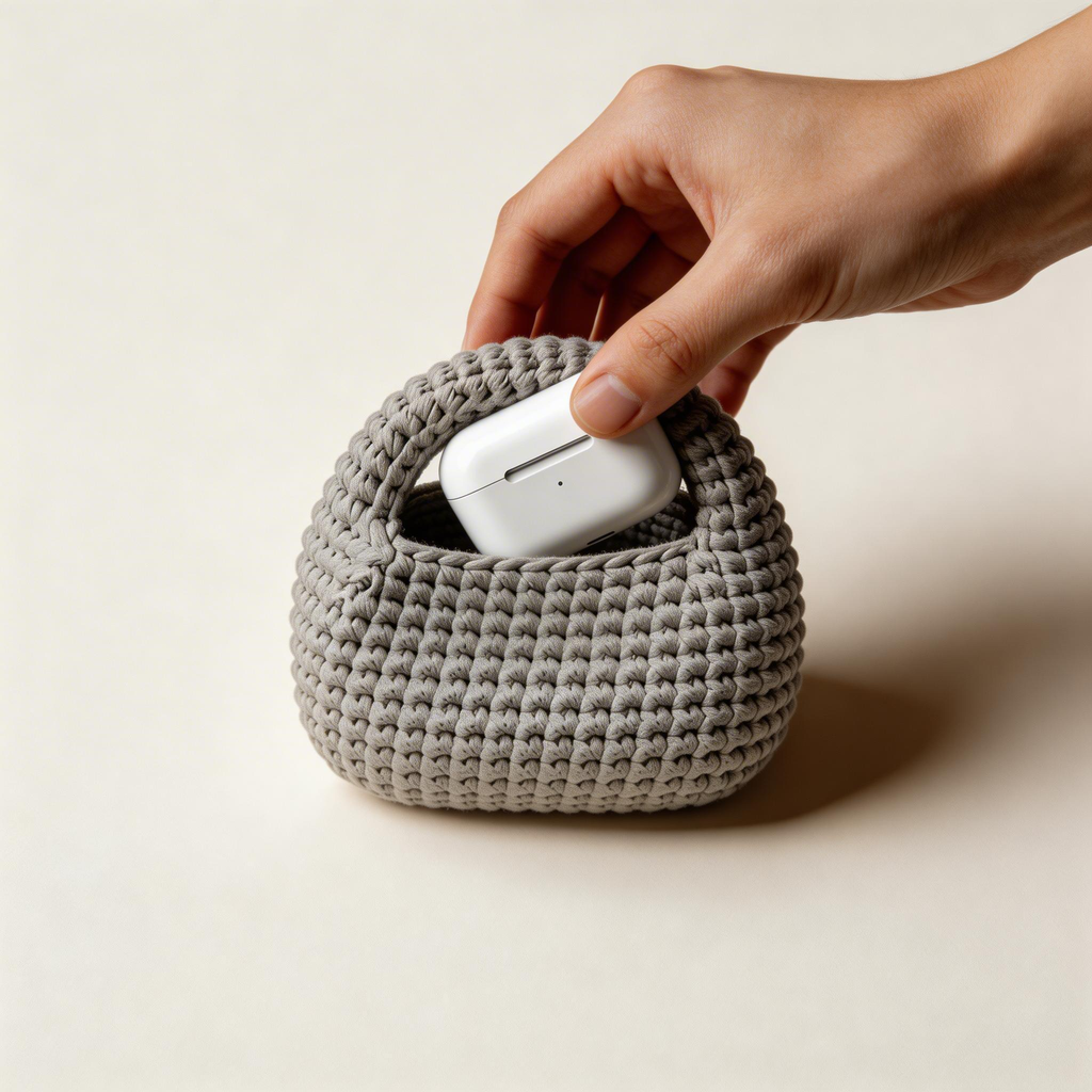 Round Earphone Pouch Interior - G3