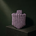 兩小時的心流 · 席紋盾形耳機包圖解 | The Flow State · Woven Shield Earphone Pouch Pattern
